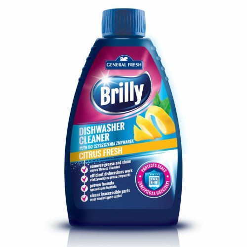 PŁYN DO CZYSZCZENIA ZMYWARKI BRILLY 250ML