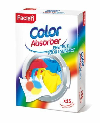 CHUSTECZKI DO PRANIA PACLAN 15SZT WYŁAPUJĄ KOLOR