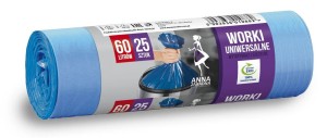 AZ WORKI NA ŚMIECI 60L A25 UNIWERSALNE