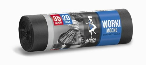 AZ WORKI NA ŚMIECI 35L A20 MOCNE