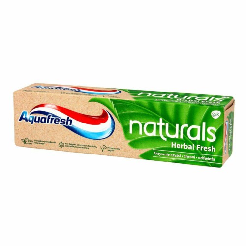 PASTA DO ZĘBÓW AQUAFRESH 75ML NATURALS