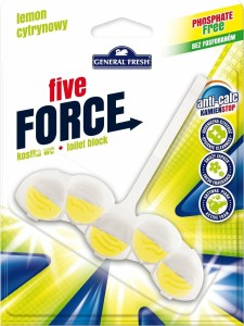 ZAWIESZKA DO WC GENERAL FRESH FIVE FORCE CYTRYNA