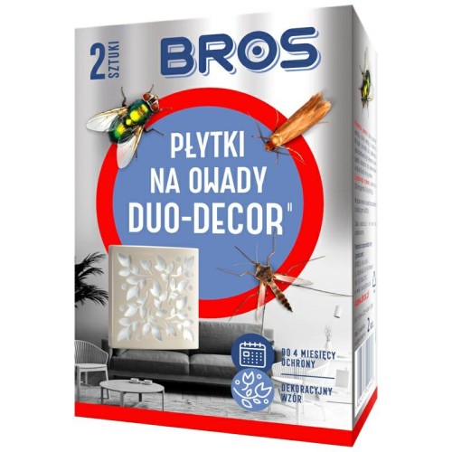 BROS PŁYTKI NA OWADY DUO-DECOR A2SZT