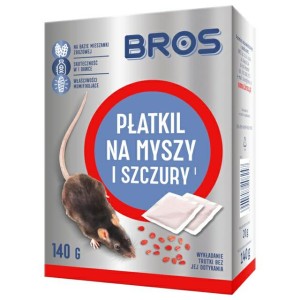 BROS PŁATKI NA MYSZY/SZCZURY 140G 8247