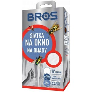 BROS SIATKA NA OKNO 150x180 BIAŁA 6052