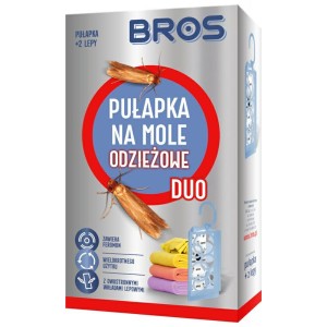 BROS PUŁAPKA NA MOLE ODZIEŻOWE DUO