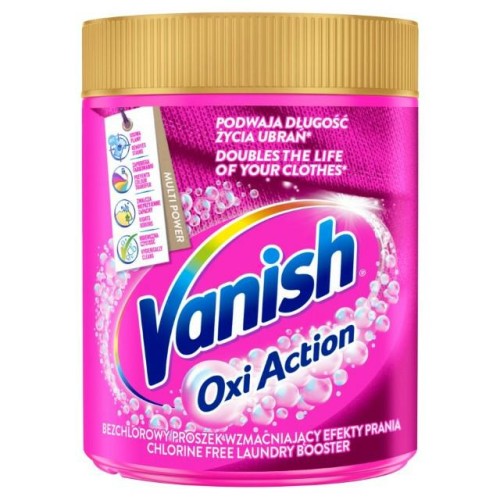 ODPLAMIACZ W PROSZKU VANISH 470G OXI KOL