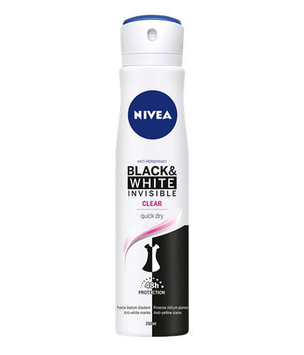 DEZODORANT NIVEA SPRAY WOMEN 150ML INVIS CLEAR