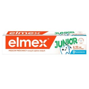 PASTA DO ZĘBÓW ELMEX 75ML JUNIOR 0606