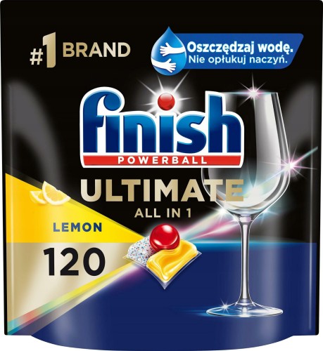 TABLETKI FINISH A120 ULTIMATE LEMON 0745