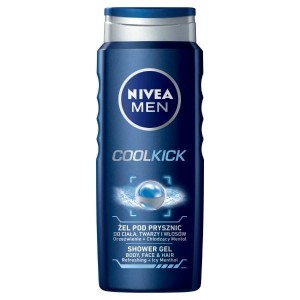 ŻEL POD PRYSZNIC NIVEA 500ML COOLKICK MEN*
