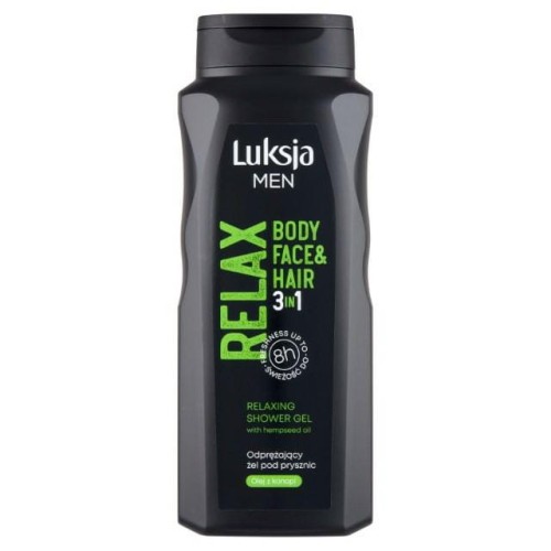 ŻEL POD PRYSZNIC LUKSJA 500ML MEN RELAX