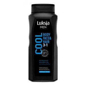 ŻEL POD PRYSZNIC LUKSJA 500ML MEN COOL