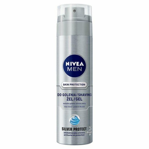 ŻEL DO GOLENIA NIVEA 200ML SILVER PROTECT