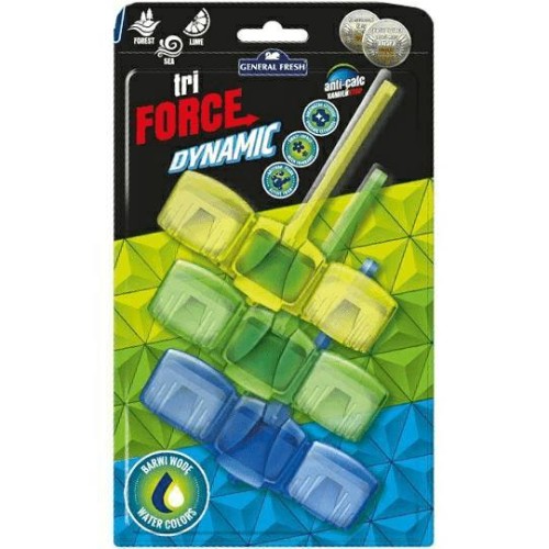 ZAWIESZKA DO WC GENERAL FRESH 3X45G TRI DYNAMI