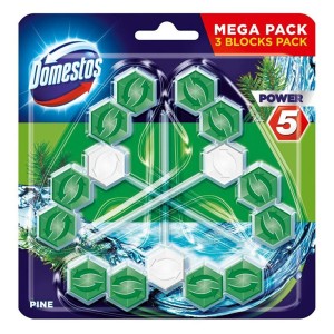 ZAWIESZKA DO WC DOMESTOS 3X55G PINE*