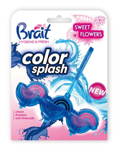 ZAWIESZKA DO WC BRAIT 45G COLOR SWEET FLOWE