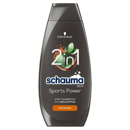 SZAMPON SCHAUMA 400ML MEN SPORT 0246