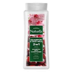 SZAMPON JOANNA NATURIA 500ML 2W1 WIŚNIA