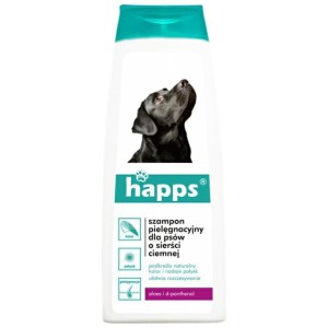 HAPPS SZAMPON DLA PSA 200ML CIEMNA SIERŚĆ