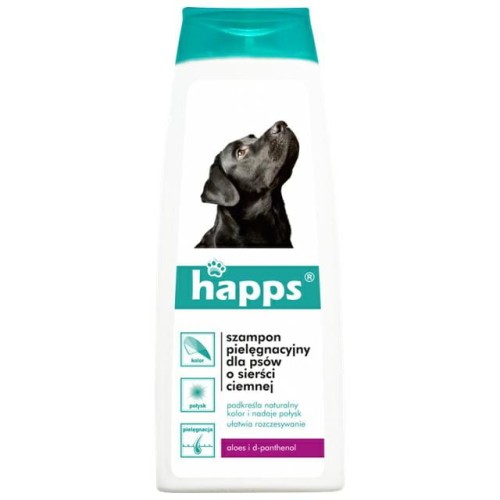 HAPPS SZAMPON DLA PSA 200ML CIEMNA SIERŚĆ