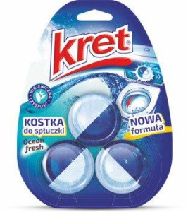 KOSTKA DO SPŁUCZKI KRET 3X50G DWUB OCEAN