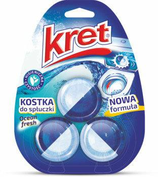 KOSTKA DO SPŁUCZKI KRET 3X50G DWUB OCEAN