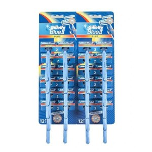 MASZYNKI GILLETTE BLUEII PLUS ULTRAGRIP12XA48