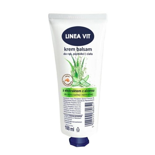 KREM BALSAM DO RĄK LINEA VIT 100ML ALOE