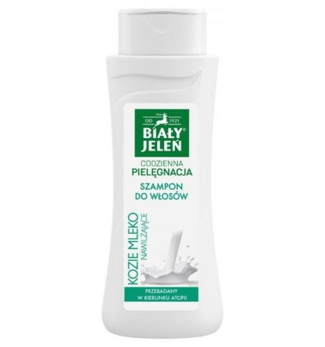 SZAMPON BIAŁY JELEŃ 300ML KOZIE MLEKO