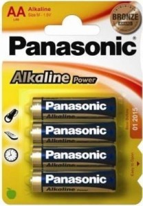BATERIA PANASONIK LR6 ALKALINE A4 BLIS
