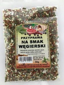 PRZYPRAWA PAKAR 50G NA SMAK WĘGIERSKA
