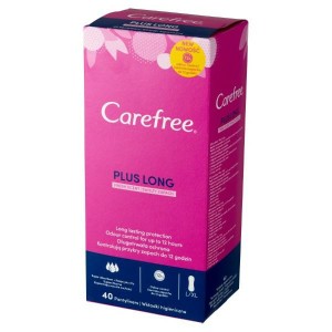 WKŁADKI CAREFREE PLUS A40 LONG 0324