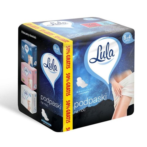 LULA PODPASKI HIGIENICZNE NA NOC 1114