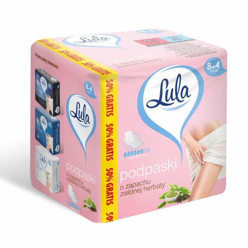 LULA PODPASKI HIGIENICZNE ZAPACH ZIELONE