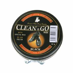 PASTA DO BUTÓW PUSZKA CLEAN&GO 40G CZARNA