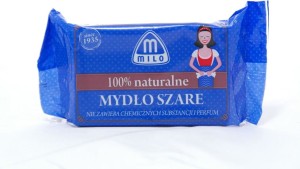 MYDŁO W KOSTCE MATTES MILO 175G SZARE