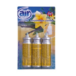 ODŚWIEŻACZ AIR MENLINE ZAP 3X15ML SEYCHELLES