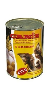 KARMA DLA PSA CANIS 415G PUSZKA DRÓB
