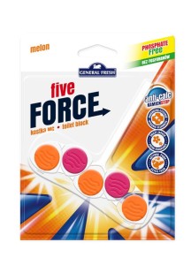 ZAWIESZKA DO WC GENERAL FRESH FIVE FORCE MELON