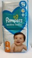 PAMPERS ACTIVE BABY 3 6-10KG 54sztuki