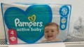 PAMPERS ACTIVE BABY 4 9-14KG 46sztuki