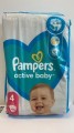 PAMPERS ACTIVE BABY 4 9-14KG 46sztuki