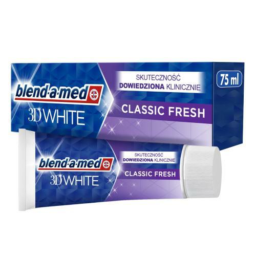 PASTA DO ZĘBÓW BLENDAMED 3D 75ML WHITE