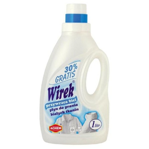 PŁYN DO PRANIA WIREK 1L BIEL