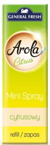 ODŚWIEŻACZ AROLA MINI MAG ZAP 15ML CYTRUSOWY