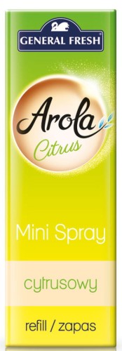 ODŚWIEŻACZ AROLA MINI MAG ZAP 15ML CYTRUSOWY