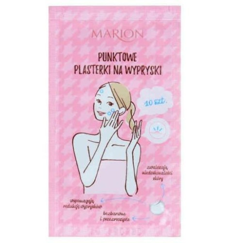 MARION PLASTERKI PUNKTOWE NA WYPRYSKI 10SZT. 0487