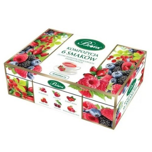 HERBATA BIOFIX A60 KOMP OWOCOWA 6 SMAKÓW