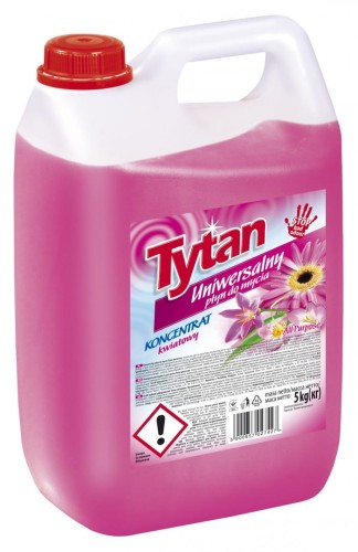 PŁYN UNIWERSALNY TYTAN 5L KWIATOWY